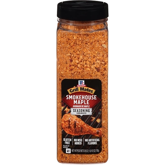 McCormick Grill Mates Seasoning Smokehouse Maple, 6 x 28 oz Case - DOT product image 2