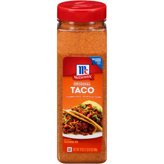McCormick Culinary Taco Seasoning, 6 x 24 oz Case - DOT product image 2