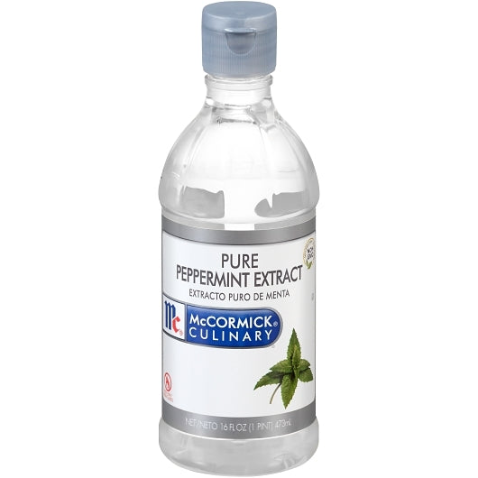 McCormick Culinary Pure Peppermint Extract, 6 x 16 fl oz Case - DOT product image 2