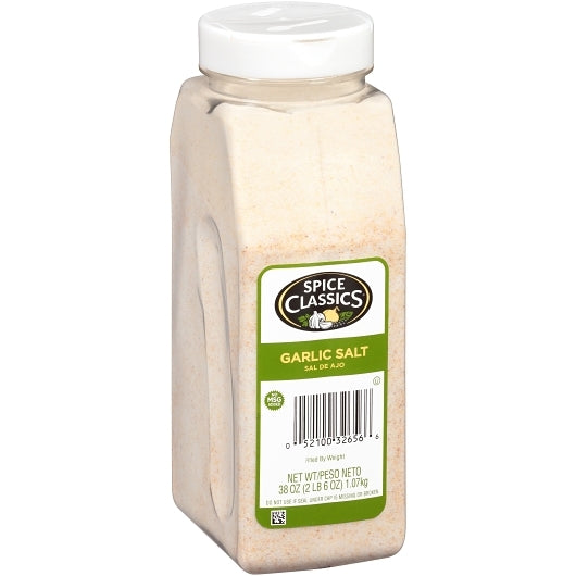 Spice Classics Garlic Salt, 6 x 38 oz Case - DOT product image 8