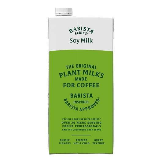 Pacific Foods Original Barista Series Soy Milk, 12 x 32 fl oz Case - DOT product image 8