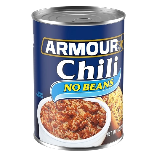Armour No Bean Chili, 12 x 14 oz Case - DOT product image 2