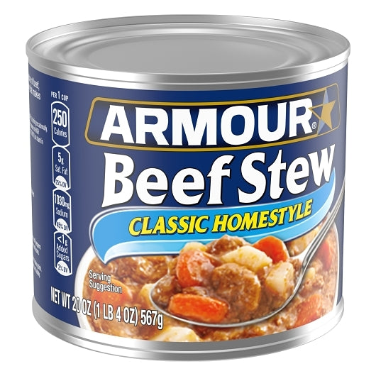 Armour Beef Stew, 12 x 20 oz Case - DOT product image 2