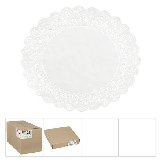 Lapaco 10'' Normandy Lace Doilies, 1 x 500 each Case - DOT product image 2