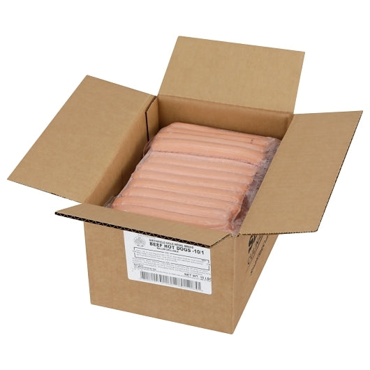 Smithfield Farmland Gold Medal Beef Hot Dog, 2 x 5.02 lb Case - Frozen Meat & Seafood