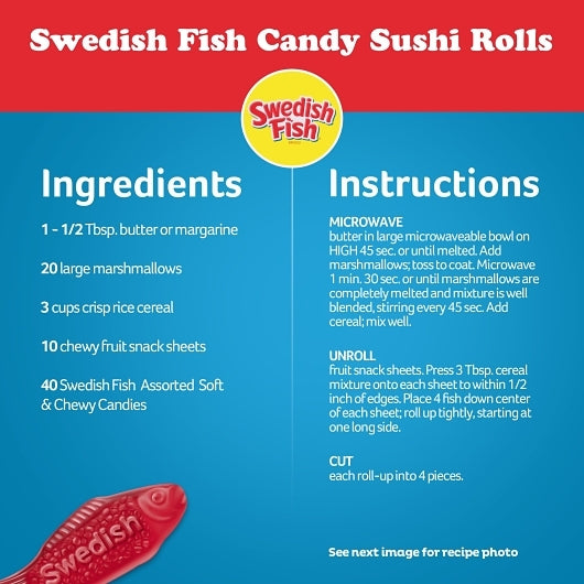 Swedish Fish Assorted Box Candy, 12 x 3.5 oz Case - DOT product image 8