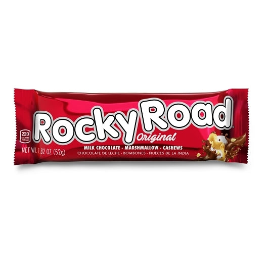 Annabelle Candy Co Rocky Road Milk Chocolate Marshmallow Cashew Candy Bar, 12 x 24 x 1.64 oz Case - DOT product image 2