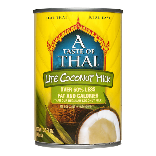 Taste of Thai Lite Coconut Milk, 12 x 13.5 oz Case - DOT product image 3