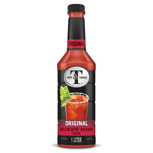 Mr and Mrs Original Bloody Mary cocktail Mixer, 6 x 1 LT Case - DOT product image 2