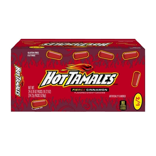 Hot Tamales Fierce Cinnamon Candy Changemaker, 16 x 24 x 0.78 oz Case - Candy & Confections - image 2