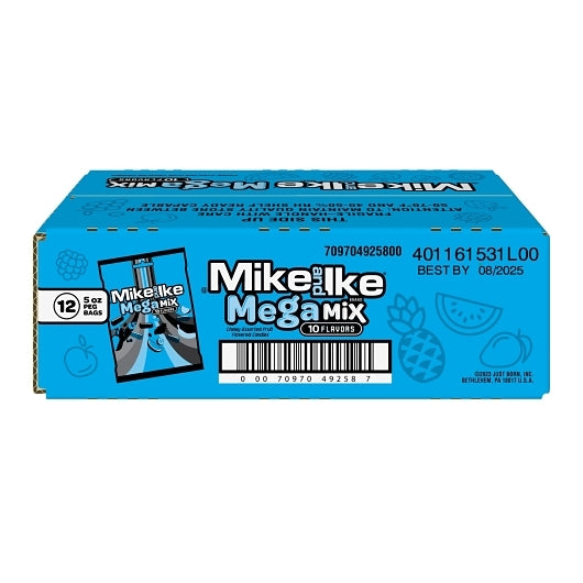 Mike & Ike Mega Mix Peg Bag, 12 x 5 oz Case - DOT product image 2