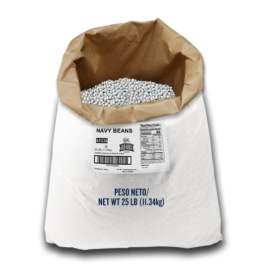 Jack Rabbit Navy Bean, 1 x 25 lb Case - DOT product image 2