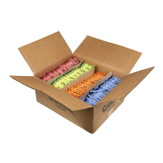 Crayola 4 COLOR RED YELLOW/ORANGE GREEN BLUE, 1 x 3000 ct Case - DOT product image 3