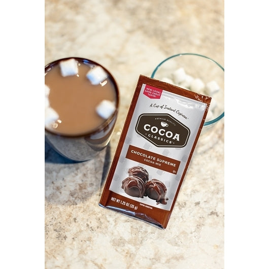 Cocoa Classics Chocolate Supreme Cocoa Mix, 36 x 1.25 oz Case - Candy & Confections - image 2