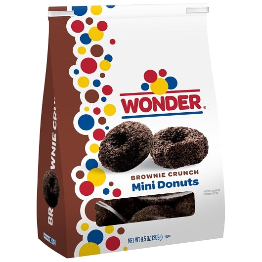 Wonder Brownie Crunch Donut Bags, 6 x 9.5 oz Case - Bakery & Desserts - image 2
