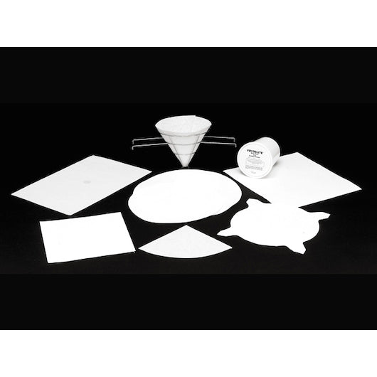 Royal 16.5 Inch X 25.5 Inch Non-Woven Filter Sheet, 1 x 100 each Case - Fryer Oil Filters