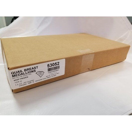 Manchester Farms Quail Breast Boneless Cryovac 1.5 Oz, 12 x 4 each Case - DOT product image 2