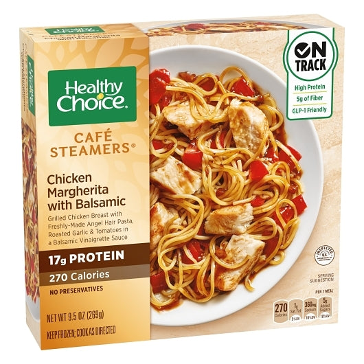 Healthy Choice Cafe Steamers Chicken Margherita, 8 x 9.5 oz Case - DOT product image 2