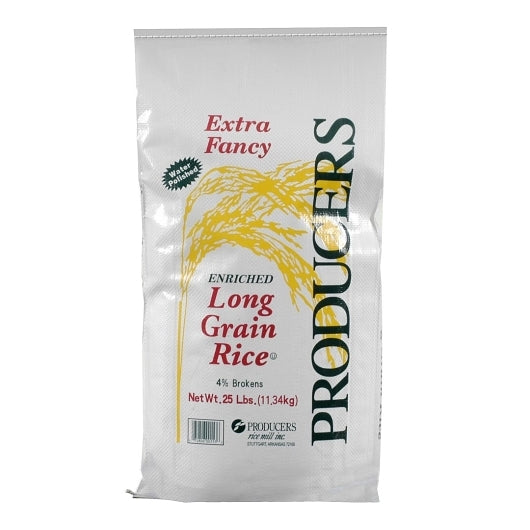 Producers Extra Fancy Long Grain White Rice, 1 x 25 lb Case - DOT product image 5