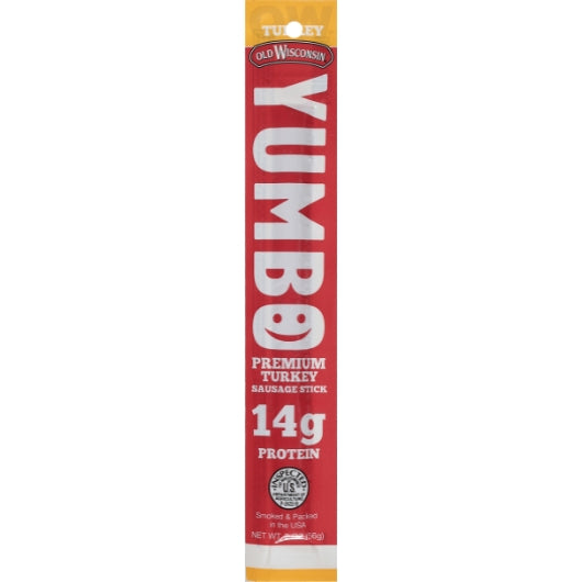 Old Wisconsin Yumbo Turkey Old Wisconsin Sticks, 4 x 20 x 2 oz Case - Meat, Poultry & Seafood - image 2