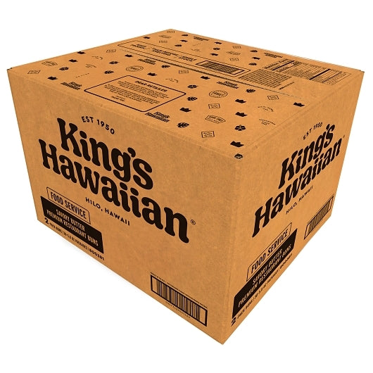 King's Hawaiian 4 Inch Savory Butter Little Island Bun, 1 x 10.875 lb Case - Breads, Rolls & Buns - image 2