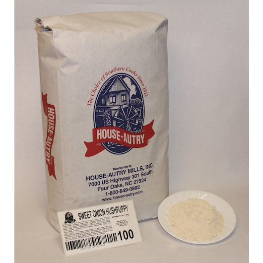 House Autry Hushpuppy Sweet Onion Hushpuppy Batter Mix With Onion, 1 x 25 lb Case - DOT product image 2