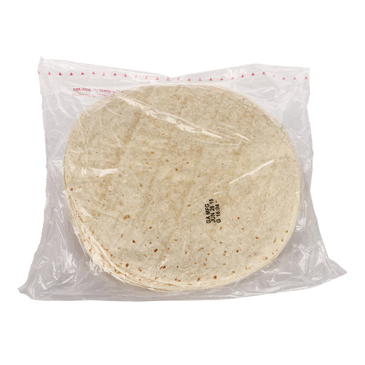 Mission Foods 12 Inch Heat Pressed Flour Tortillas, 8 x 12 ct Case - DOT product image 2