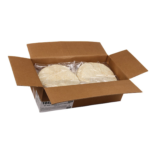 Mission Foods 10 Inch Heat Pressed Flour Tortillas, 12 x 12 ct Case - DOT product image 8