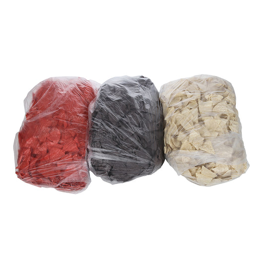 Mission Foods Pre-Cut Unfried Tri-Color Tortilla Chips, 3 x 10 lb Case - DOT product image 2