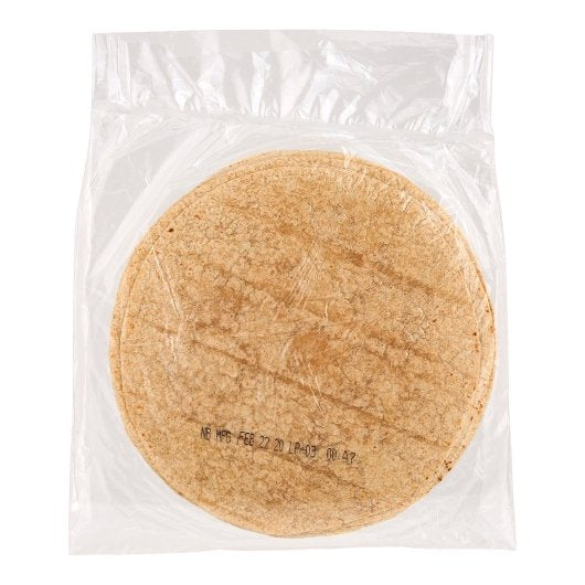 Mission Smart Hearty 10 INCH HEARTY GRAINS HEAT PRESSED FLOUR TORTILLAS, 12 x 12 ct Case - DOT product image 2