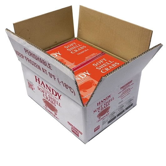 Handy Soft Shell Crabs Tempura Battered Jumbo Frozen Imported, 4 x 9 x 9 each Case - DOT product image 8