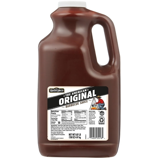 K.C. Masterpiece Original Gluten Free Original BBQ Sauce Bulk, 4 x 158 oz Case - DOT product image 2