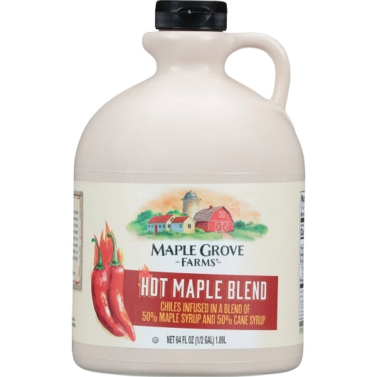 Maple Grove Farms Hot Cane Syrup Blend Bottles, 6 x 0.5 GA Case - Beverages - image 2