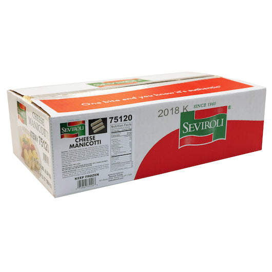 Seviroli Foods Cheese Manicotti, 2 x 5 lb Case - DOT product image 5