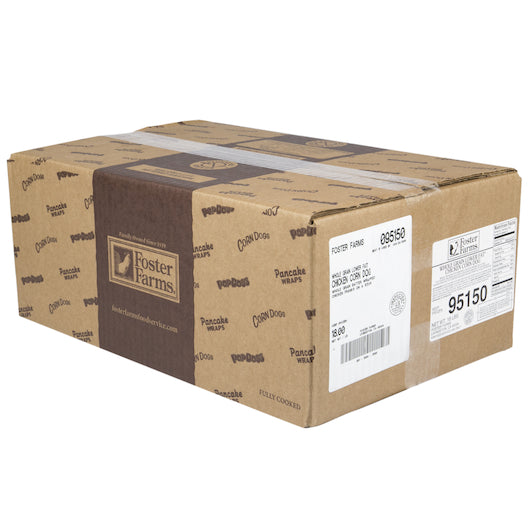 Foster Farms Low Fat Whole Grain Chicken Corndog, 72 x 4.25 oz Case - DOT product image 2