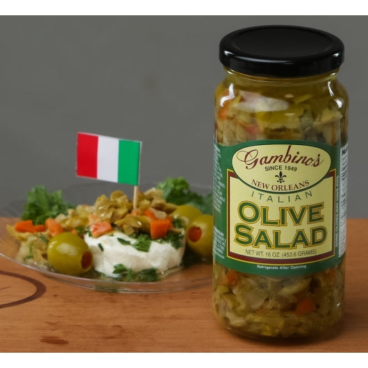 Gambinos ITALIAN OLIVE SALAD, 2 x 1 GA Case - DOT product image 3