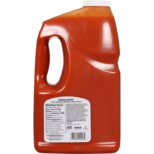 Texas Pete Buffalo Style Original Chicken Wing Sauce Bulk, 4 x 1 GA Case - DOT product image 2