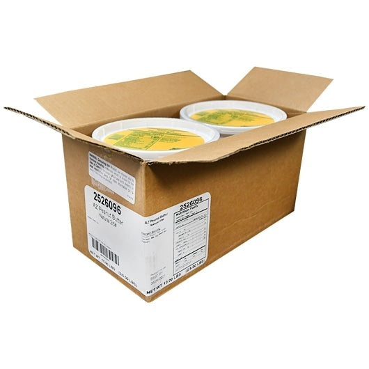Azar Natural Peanut Butter, 2 x 5 lb Case - Alternate product angle or state