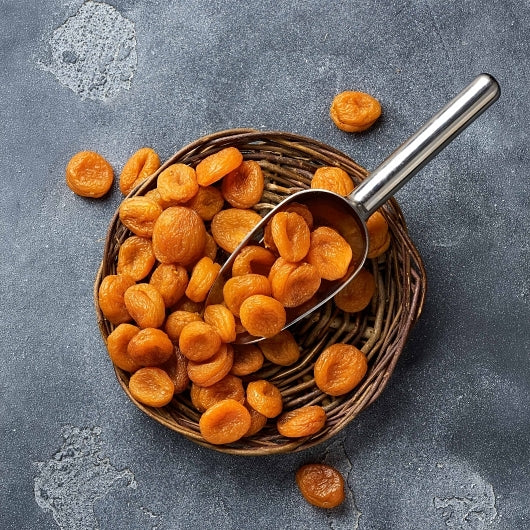 Azar Dried Whole Apricot, 1 x 5 lb Case - GS1 prepared product image