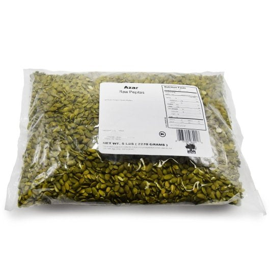 Azar Pepitas Pumpkin Seeds, 1 x 5 lb Case - DOT product image 2