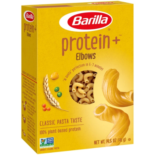 Barilla Protein Plus Elbows Pasta, 14.5 Ounce (Pack of 12) - DOT product image 6