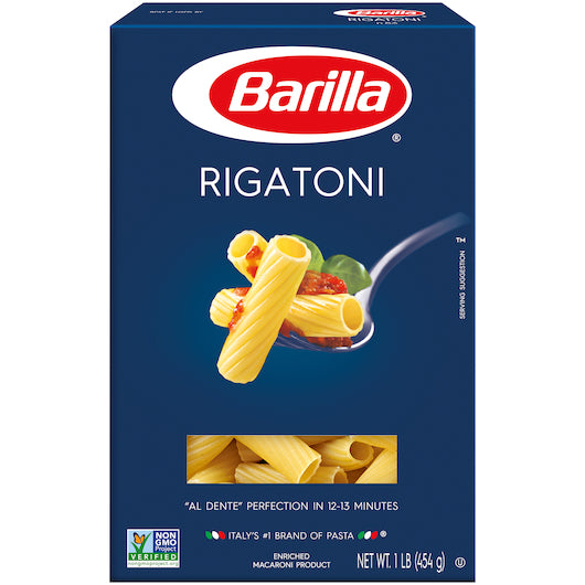 Barilla Rigatoni Pasta, 12 x 16 oz Case - DOT product image 2