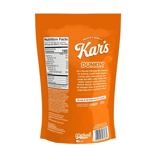 Kar's Dunkin Salted Caramel Cold Brew, 6 x 20 oz Case - Coffee & Tea - image 2