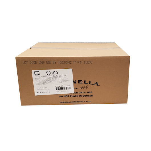 Gonnella Baking Hamburger Retail Hamburger Bun, 8 x 8 each Case - DOT product image 5