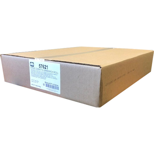 Gonnella Baking Large Ciabatta Sandwich Roll, 18 x 8 oz Case - DOT product image 2