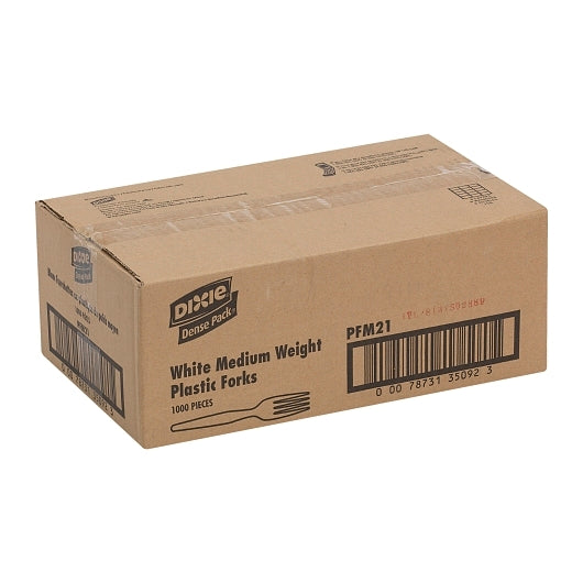Dixie Polypropylene White Fork, 1 x 1000 ct Case - DOT product image 4
