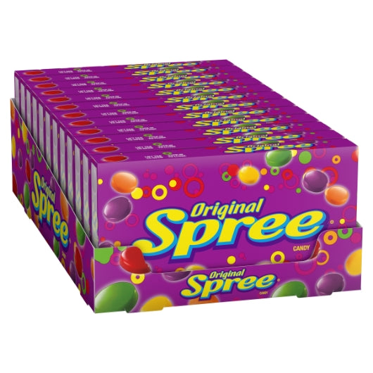 Spree Video Box, 12 x 5 oz Case - Candy & Confections