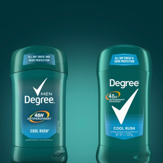Degree 48 Hour Cool Rush Anti-Perspirant, 2 x 6 x 2.7 oz Case - Unclassified DOT image