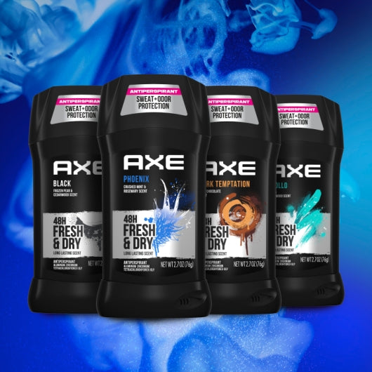Axe Men's 48 Hour Phoenix Anti-Perspirant Deodorant Invisible Solid, 2 x 6 x 2.6 oz Case - Unclassified DOT image