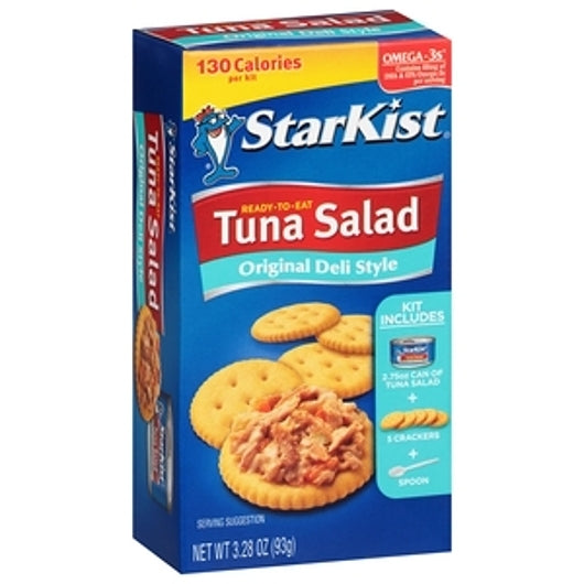 Starkist Kit Ready-To-Eat Original Deli Style Tuna Salad, 12 x 3.6 oz Case - DOT product image 2